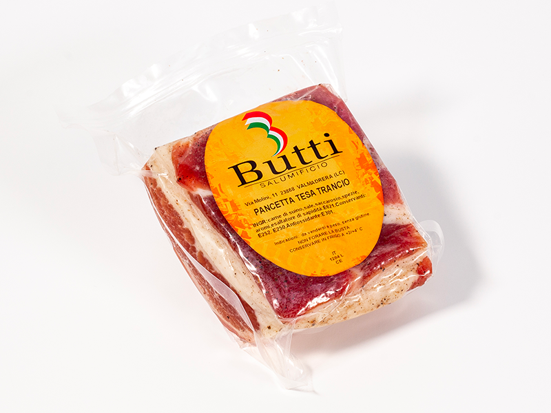 Pancetta tesa trancio